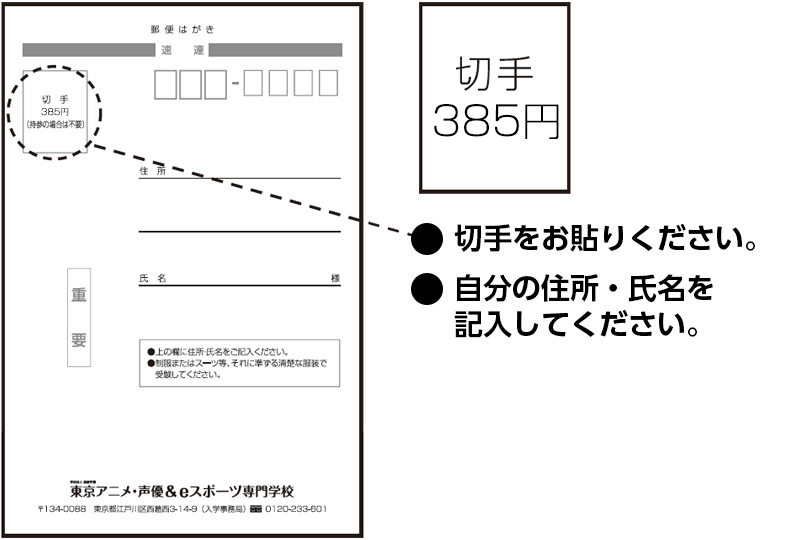 受験票